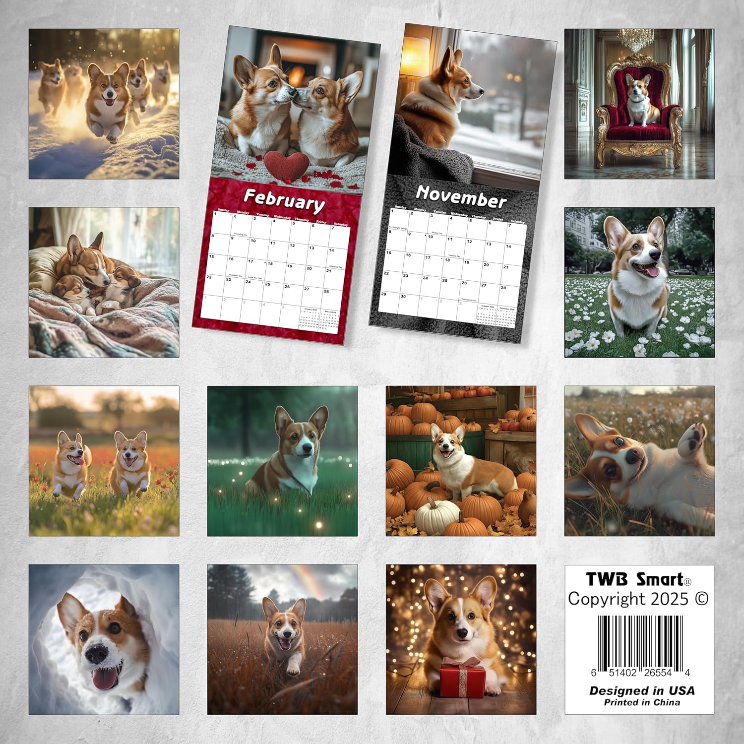 Corgi Calendar 2